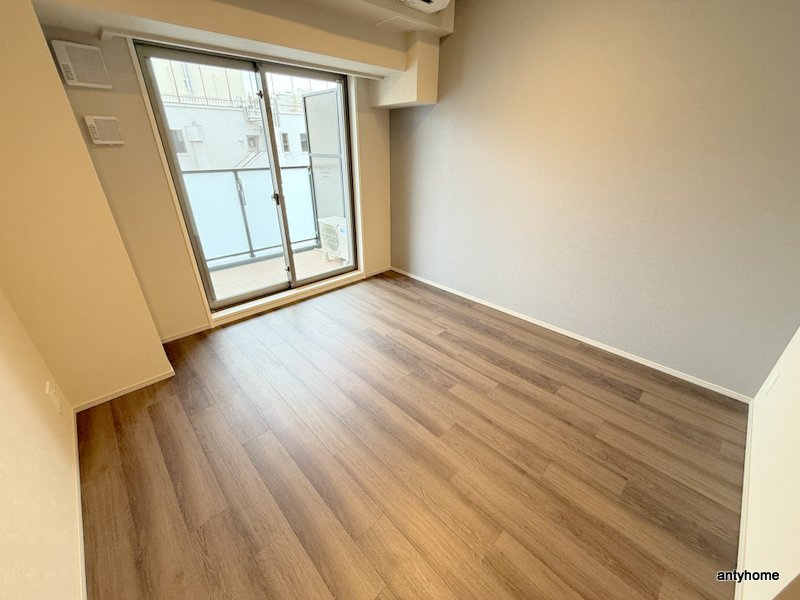 ザ・パークハビオ谷町六丁目テラス　仲介手数料無料の寝室