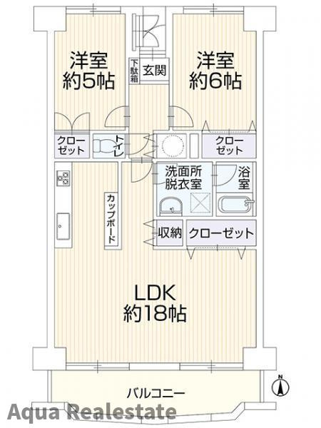 桜町マンション　の間取り