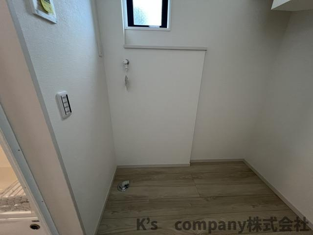 ◎茅ヶ崎市高田4丁目　新築戸建　4号棟のランドリースペース|洗濯機置き場♪