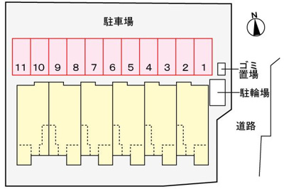 【駐車場】 | ファインハウスⅣ