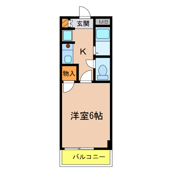 【間取り】 | アパートメントハウス戸祭