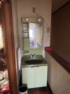 【独立洗面台】 | 桜川市真壁町真壁7K中古住宅 | 2階