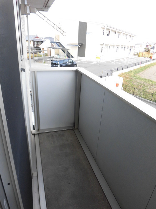 エンブレイスガーデンのバルコニー|広々としたバルコニーです