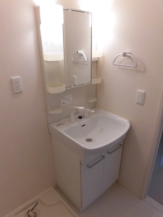 エンブレイスガーデンの洗面所|洗面所です