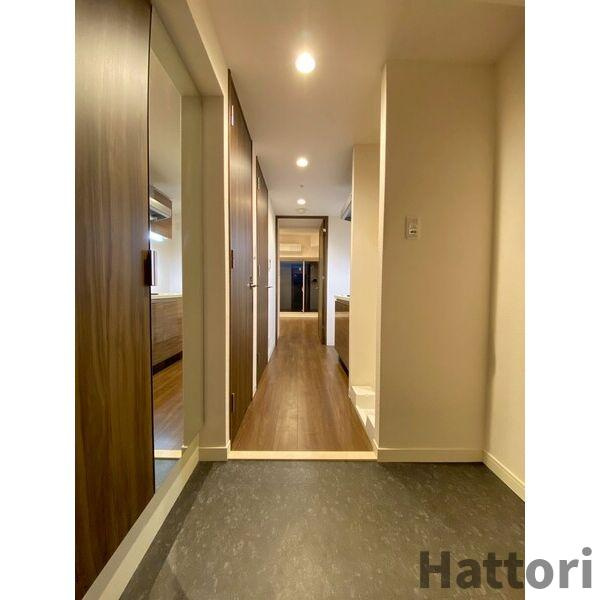 メルディア大正D.C.の玄関