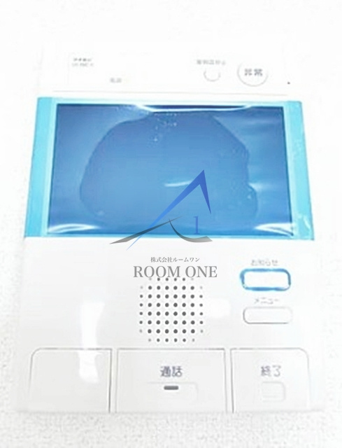 ニズニータワーハウスのセキュリティ|モニター付きインターホンです。