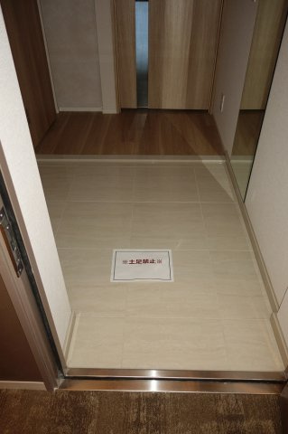 ミレーネ滝野川の玄関