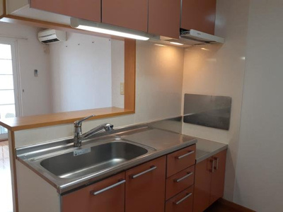 【キッチン】 | ヴィラ・大堀端Ａ | 使いやすいキッチンです