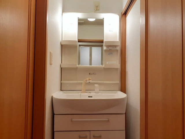 【洗面所】 | グランドソレイユ | コンパクトで使いやすい洗面所