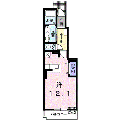 【間取り】 | アルエットⅡ－Ｂ