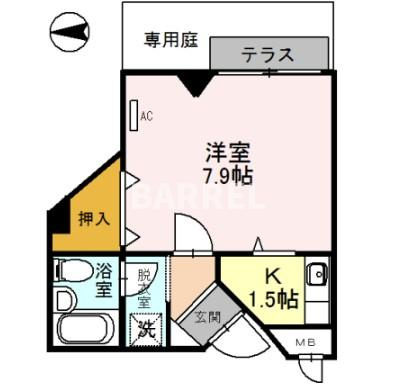 ナヴィール箕面の間取り
