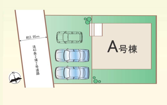 【区画図】 | 福岡市南区向新町1丁目　1号棟（全1棟）【仲介手数料無料・0円】 | 区画図です。
