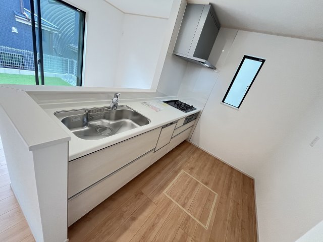 【キッチン】 | 福岡市南区向新町1丁目　１号棟（全1棟）【仲介手数料無料・0円】 | 施工例。施工例は完成時と異なる場合があります。