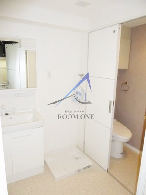 Ｐａｒｏｓの設備|洗濯機置き場です。