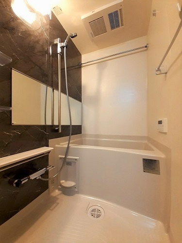 ヒカルサ滝野川の浴室