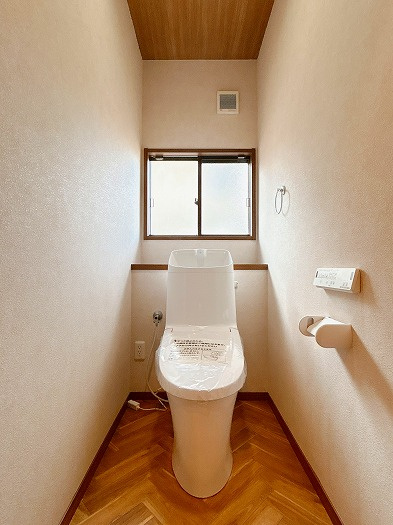 リフォーム　中古戸建　岐阜市日野南8丁目　平成4年築のトイレ