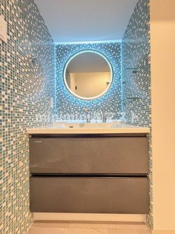 GLAM　STELLA松屋町の洗面所