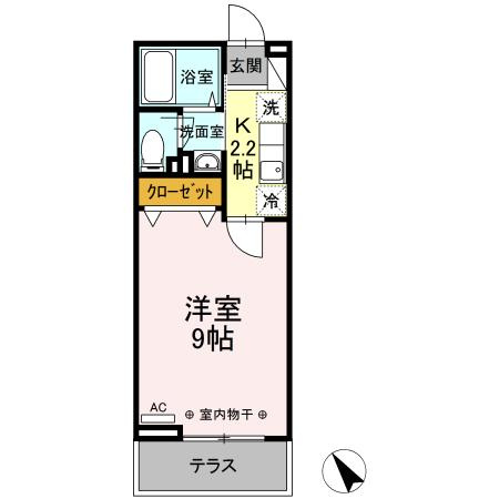 【間取り】 | レジデンス甲州街道Ⅰ