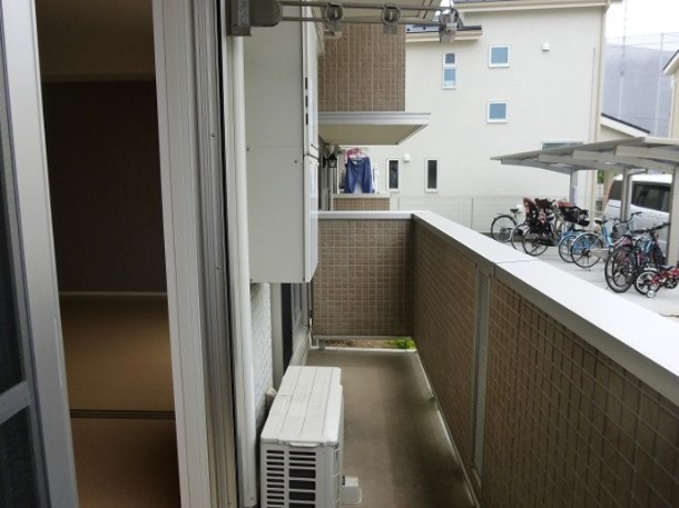 ソレイユⅡのバルコニー|他部屋参考写真