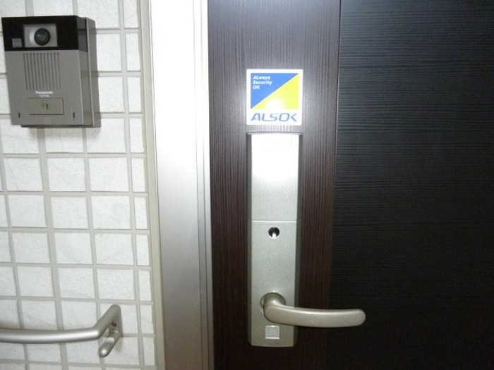 ソレイユⅡの玄関