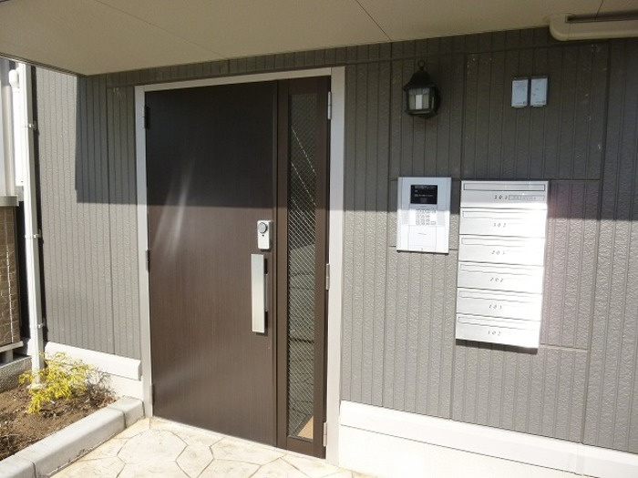 ソレイユⅡのエントランス