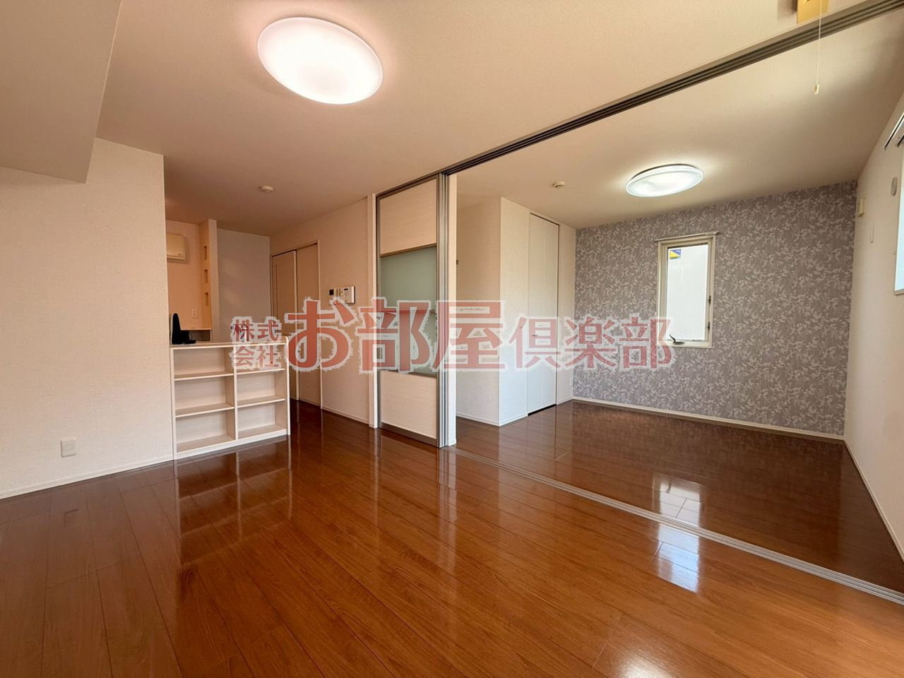 オリーヴァ東櫛原　B棟の居間・リビング|リビングです