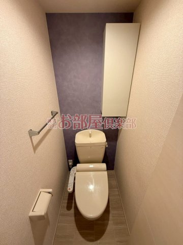 オリーヴァ東櫛原　B棟のトイレ|シンプルで使いやすいトイレです