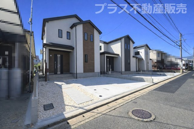 【外観】 | 福岡市南区警弥郷1丁目　A号棟（全3棟）【仲介手数料無料・0円】 | 現地写真。プラス不動産販売なら、現場の全ての棟をまとめてご見学頂けます。