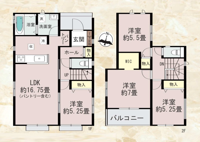 【間取り】 | 福岡市南区警弥郷1丁目　A号棟（全3棟）【仲介手数料無料・0円】 | 平日、土日祝日もお好きな日時にご見学可能です。お気軽にお問合せ下さい。
