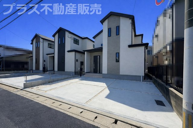 【外観】 | 福岡市南区警弥郷1丁目　B号棟（全3棟）【仲介手数料無料・0円】 | 現地写真。プラス不動産販売なら、現場の全ての棟をまとめてご見学頂けます。