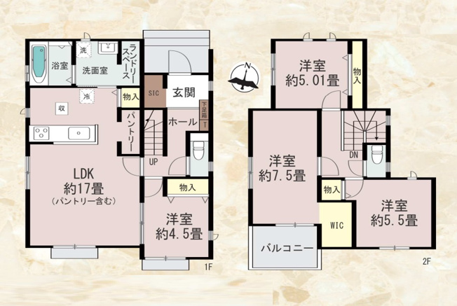 【間取り】 | 福岡市南区警弥郷1丁目　B号棟（全3棟）【仲介手数料無料・0円】 | 平日、土日祝日もお好きな日時にご見学可能です。お気軽にお問合せ下さい。
