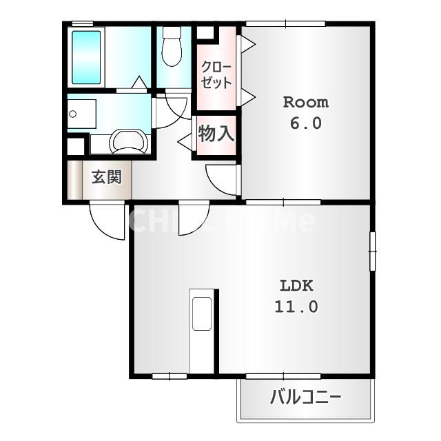 フィオーレの間取り|当社、チルホームのHPもご覧ください(^^)/物件情報多数♪