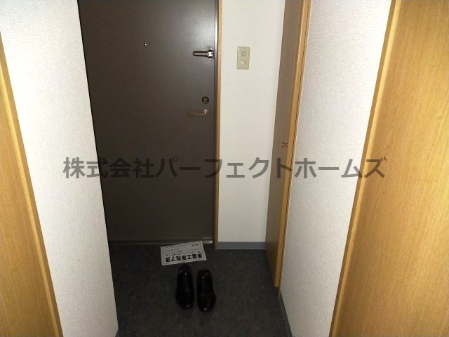 枚方グランドマンションの玄関|ゆったりとした玄関です