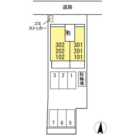 令和ハウス’21（レイワハウスニャンワン）の区画図