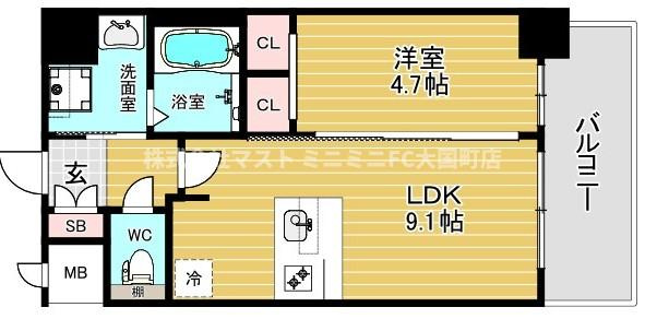 gm KOHAMAの間取り