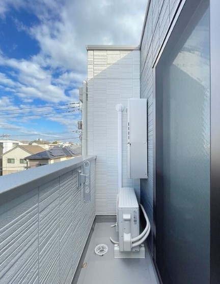 セレスティア江戸川Ⅲのバルコニー