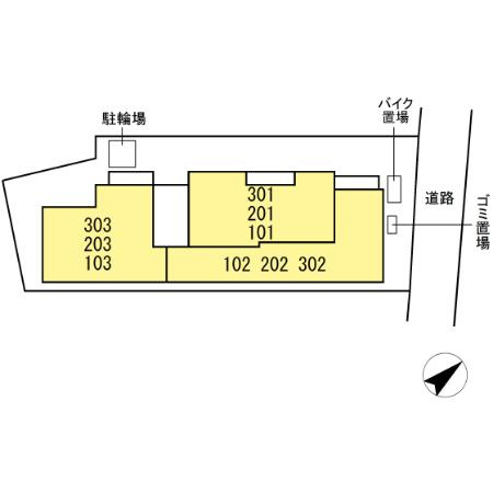 セレスティア江戸川Ⅲの玄関