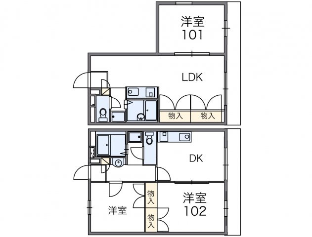 【間取り】 | レオパレス751 | 画像2