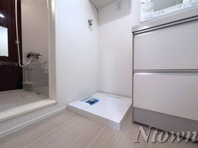 【設備】 | Stage名駅 | 洗濯機置き場です