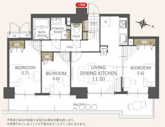 【間取り】 | サンフィール大宮宮原