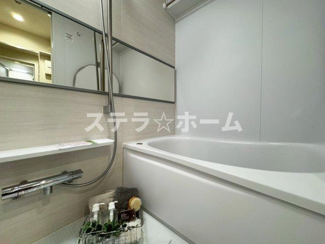 ニュー大阪ハイツの浴室|コンパクトで使いやすいお風呂です