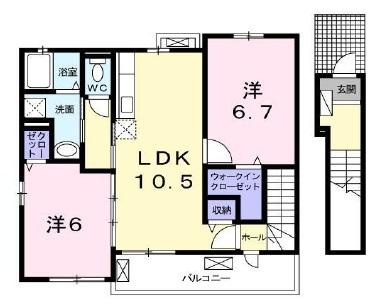 【間取り】 | ボニート　フィオーレ