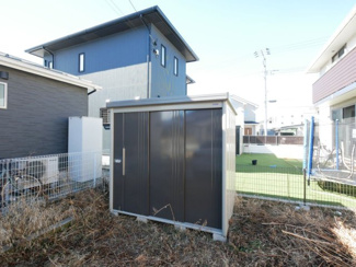 【その他】 | 甲府市下鍛冶屋町 2019年築オール電化中古戸建　北東角地 | 庭には物置付き