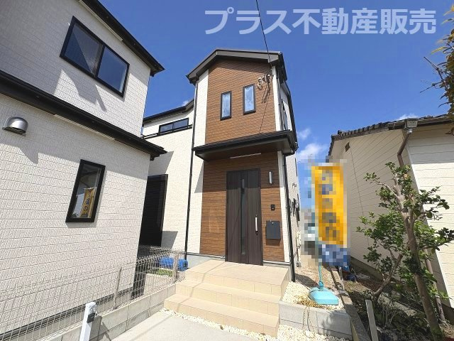 【外観】 | 福岡市南区曰佐4丁目　A号棟（全2棟）【仲介手数料無料・0円】 | まもなく完成。ご内覧は可能です。ご見学はプラス不動産販売にお任せ下さい。