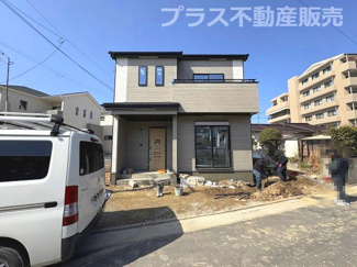 【外観】 | まもなく完成。ご内覧は可能です。ご見学はプラス不動産販売にお任せ下さい。