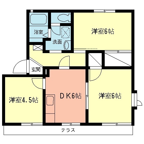 ハイム藤友Bの間取り