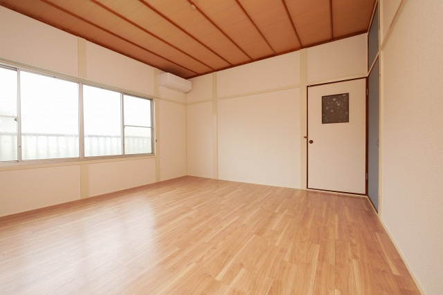 荒川貸家の寝室