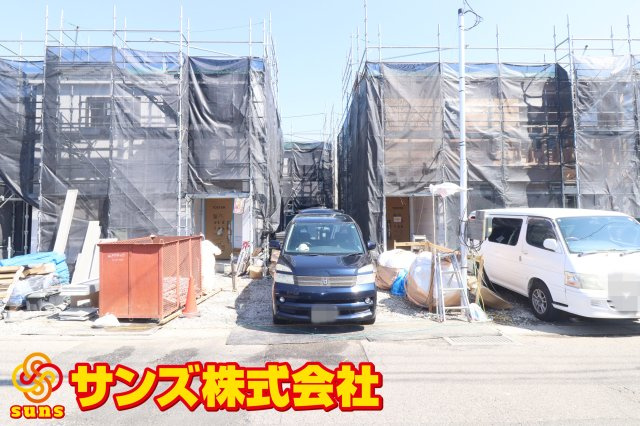 郡山市八山田西2丁目　　　　2号棟　　　行健第２小学校、明健中学区の外観|南側から見た外観