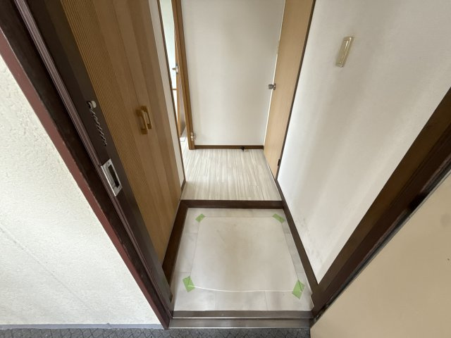 サンライズ伊伝居の玄関