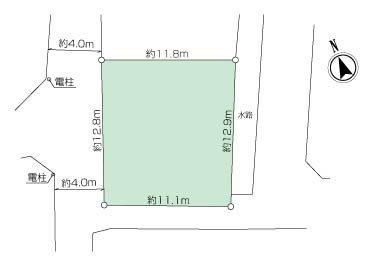 【中田駅から6分でアクセス可能×三方角地】中田南4丁目売地の画像